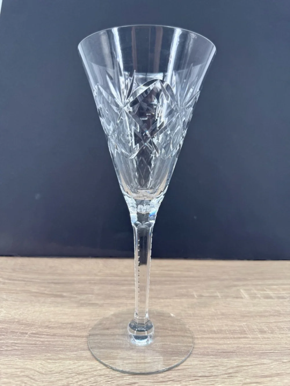 Seneca Stratford Cut Crystal Water Goblet 8.25